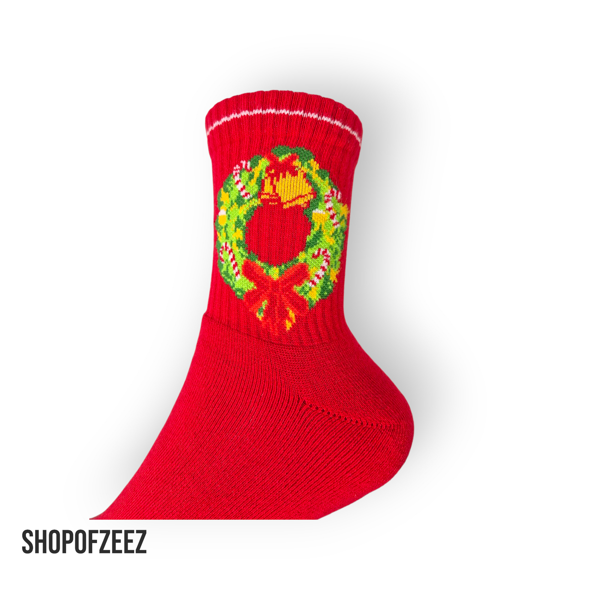 Kuschelige Frottee Wintersocken Rot