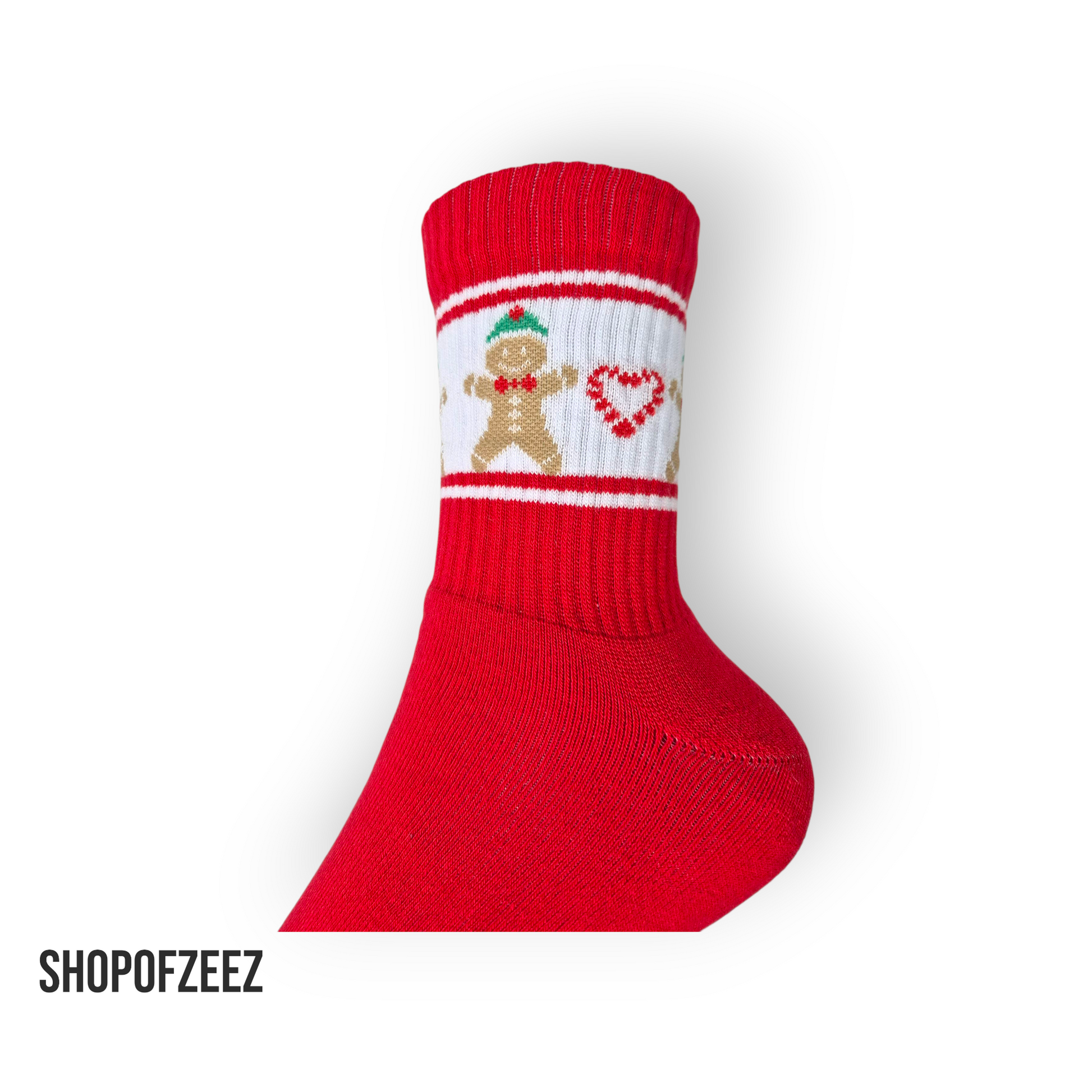 Warme Frottee Wintersocken Rot