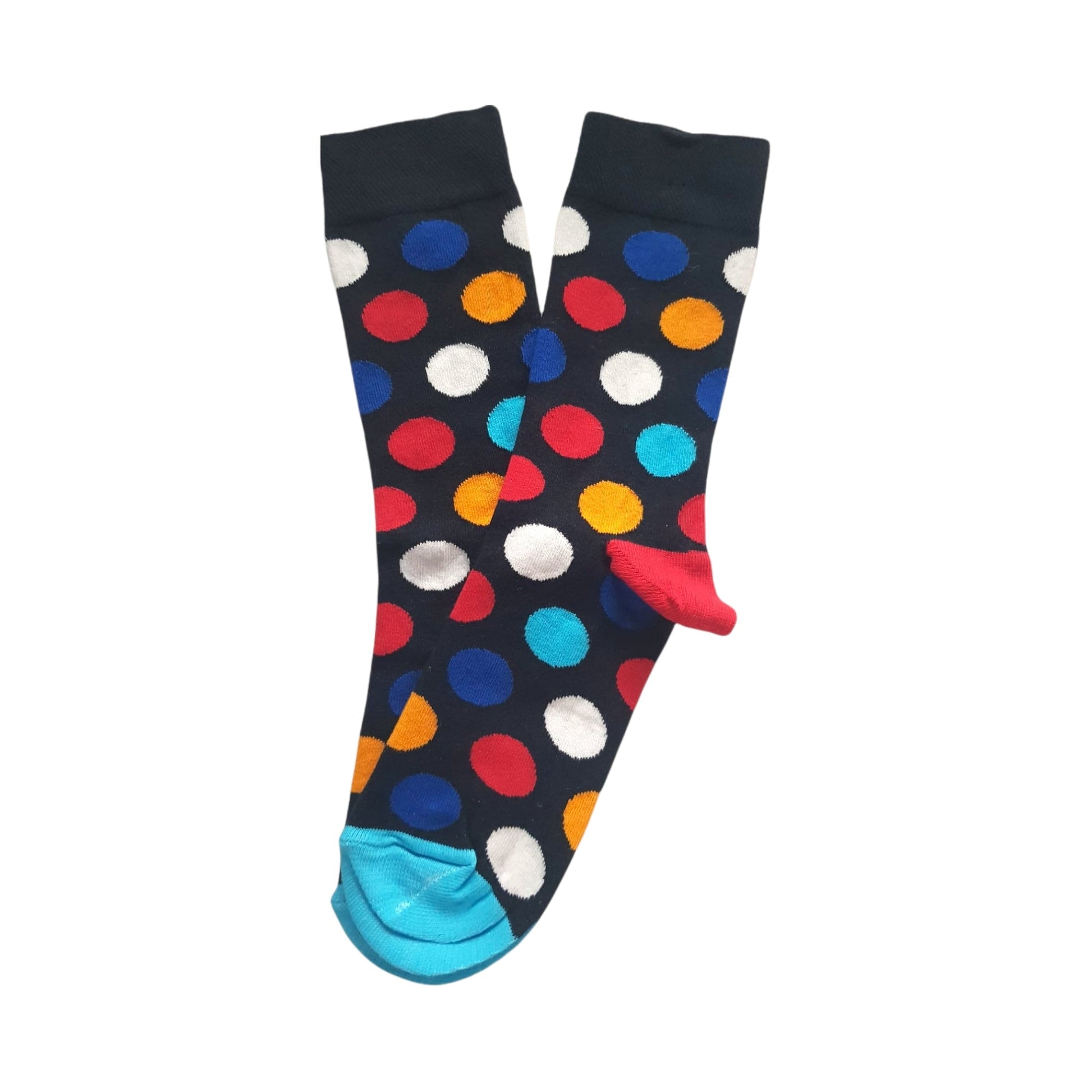 Bunte Punktesocken, Einheitsgröße EU 36 - 42 - Shop of Zeez