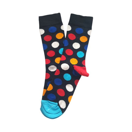 Bunte Punktesocken, Einheitsgröße EU 36 - 42 - Shop of Zeez