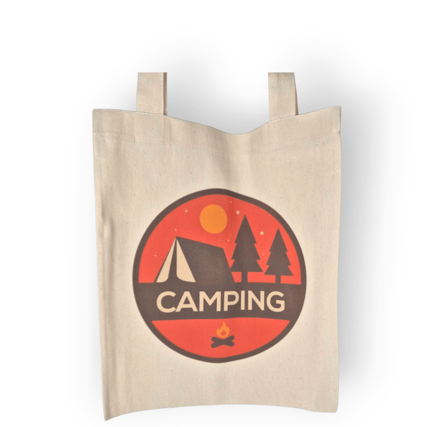 Camping - Stofftasche – Stylische Baumwolltasche für Outdoor - und Naturfans - Shop of Zeez