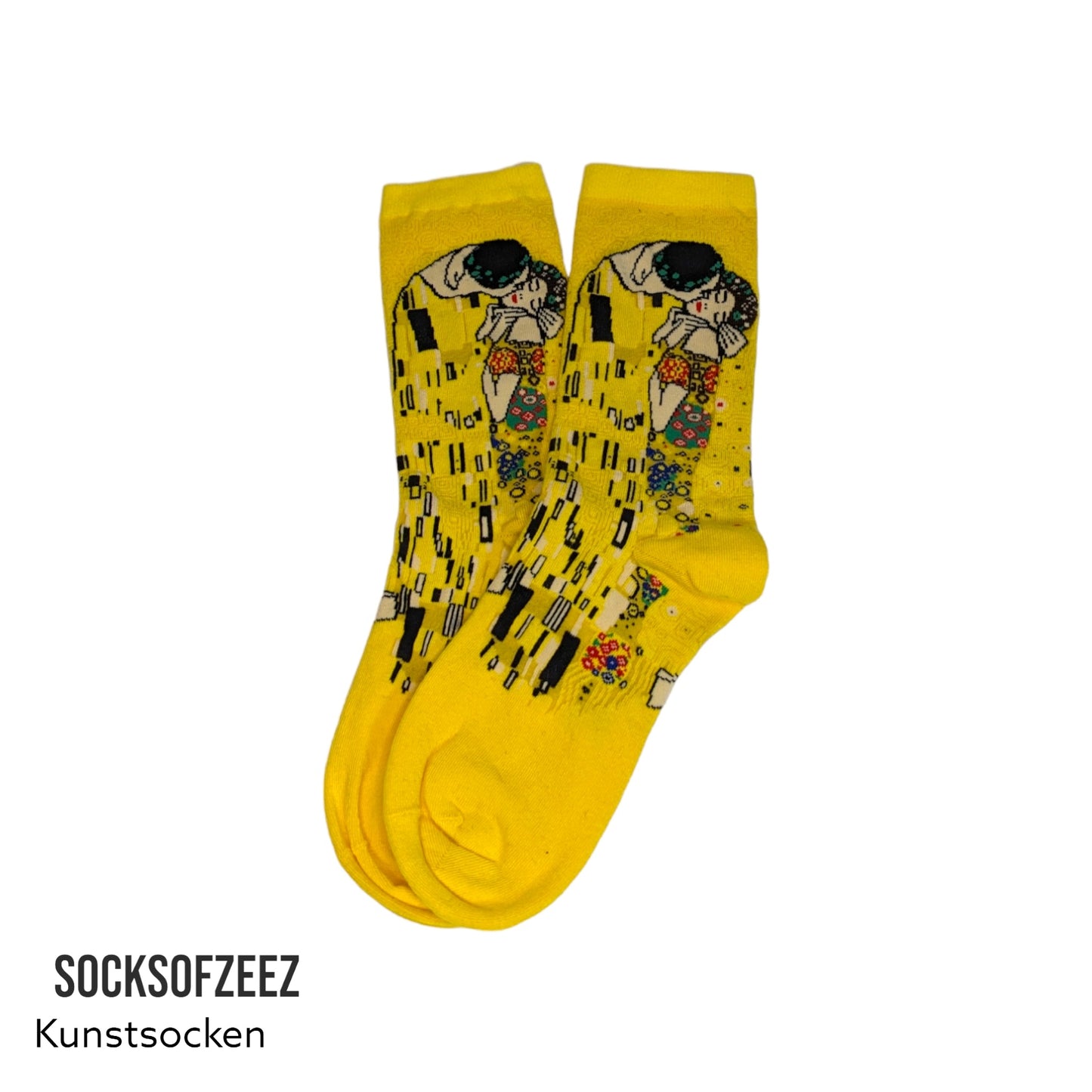 Der Kuss - Gustav Klimt Socken - Shop of Zeez