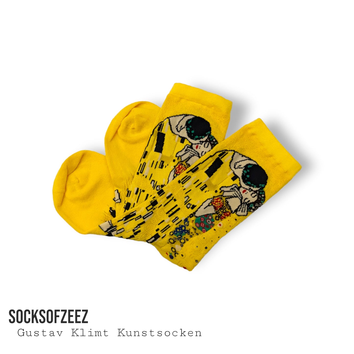 Der Kuss - Gustav Klimt Socken - Shop of Zeez