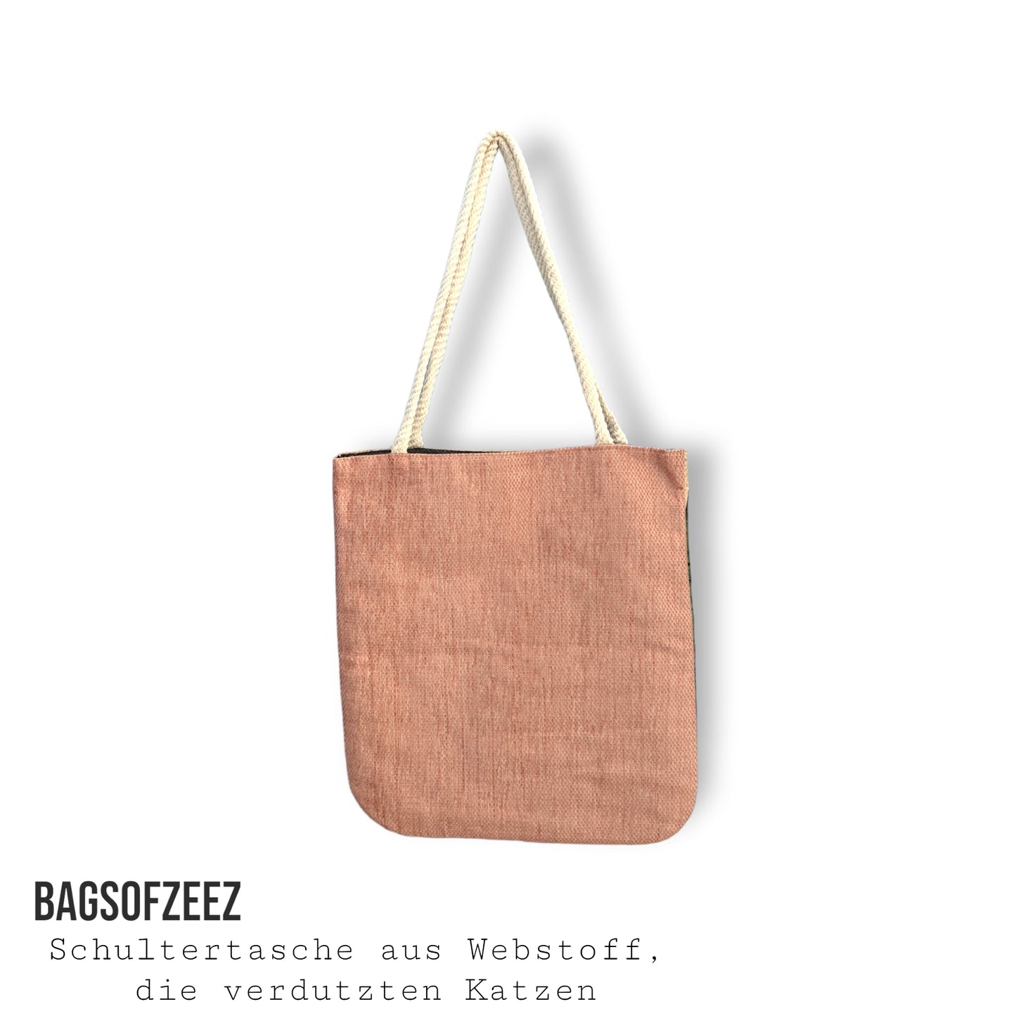 die verdutzten Katzen Schultertasche - Shop of Zeez