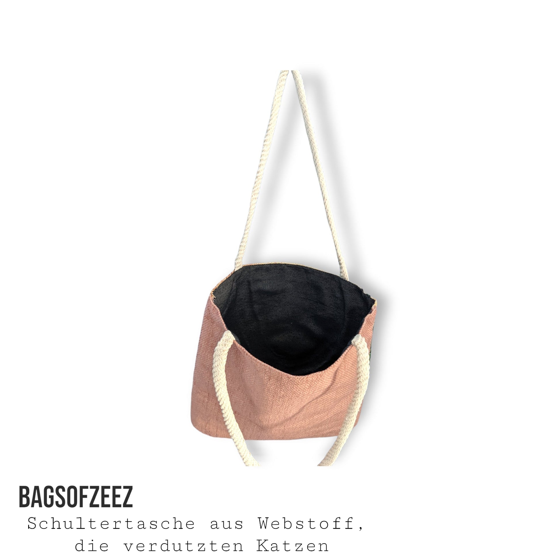 die verdutzten Katzen Schultertasche - Shop of Zeez