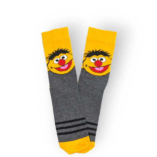 Ernie gestreifte Lustige Socken, Einheitsgröße: 37 - 44 - Shop of Zeez