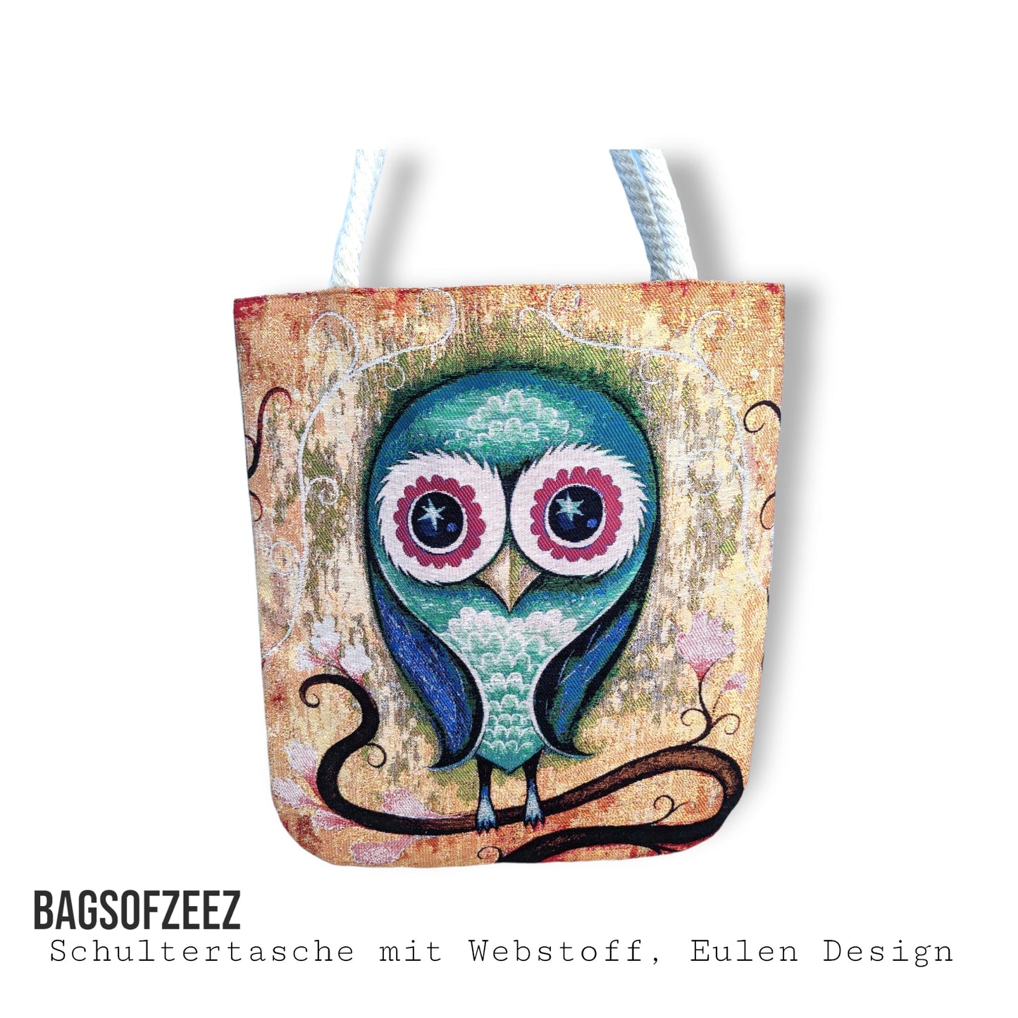 Eulen Design Schultertasche - Shop of Zeez