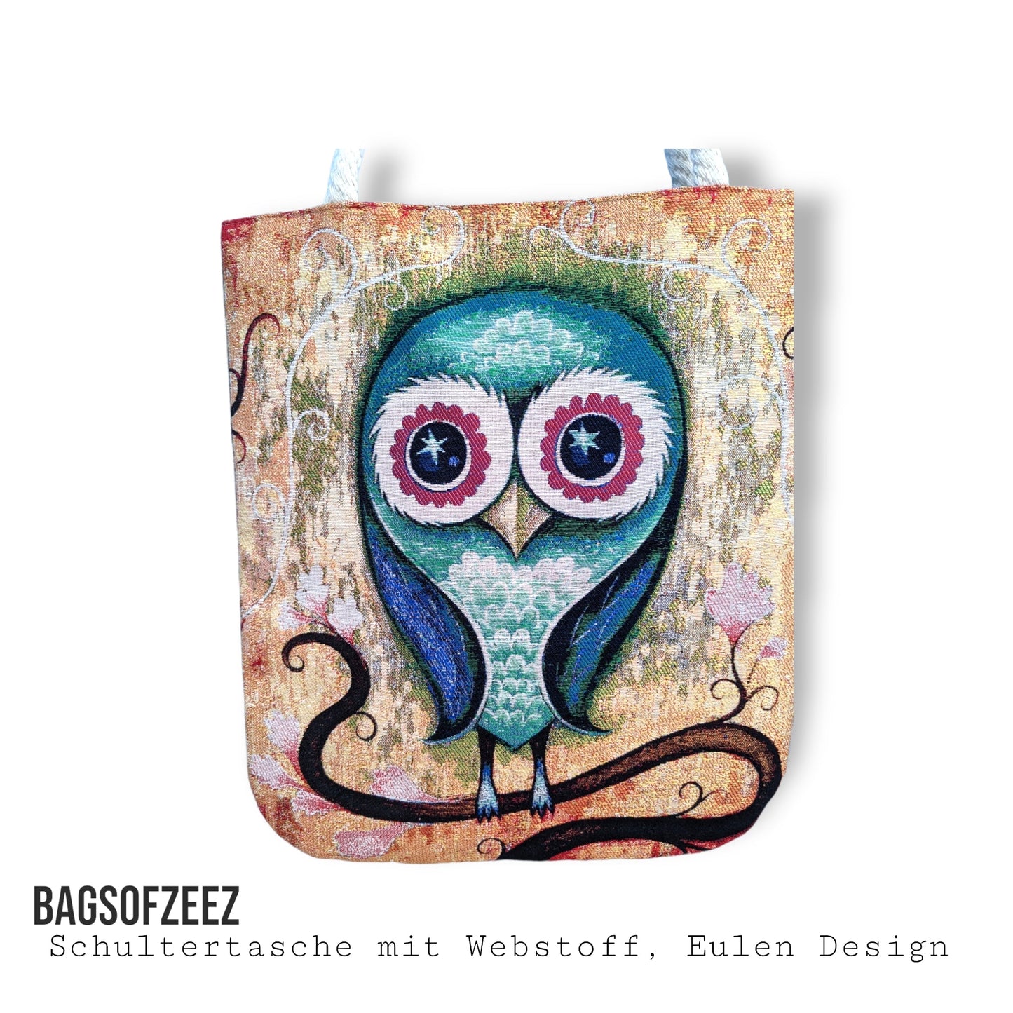 Eulen Design Schultertasche - Shop of Zeez