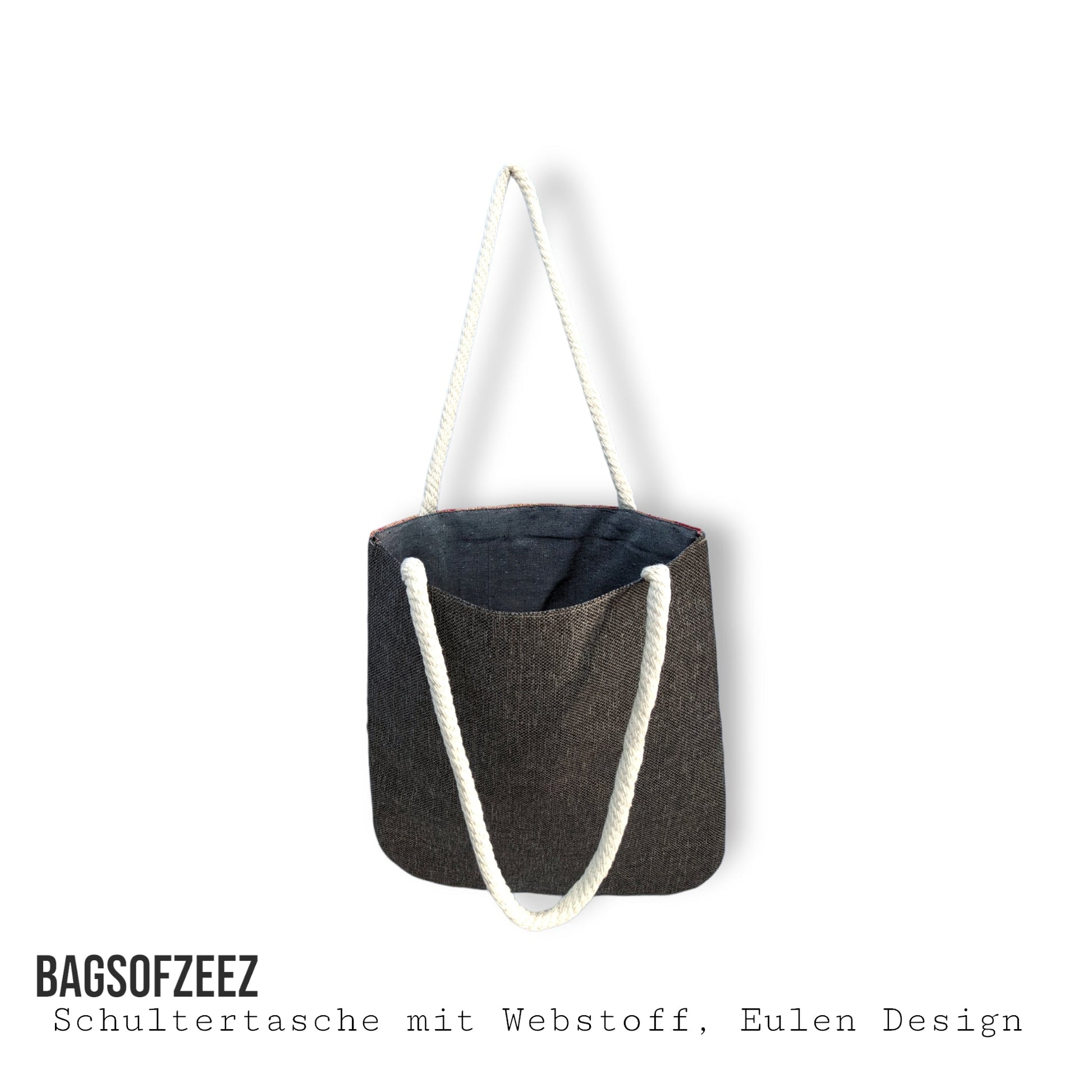 Eulen Design Schultertasche - Shop of Zeez