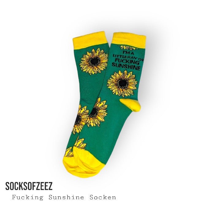 F. Sunshine Blumen Socken, Einheitsgröße: 36 - 42 - Shop of Zeez