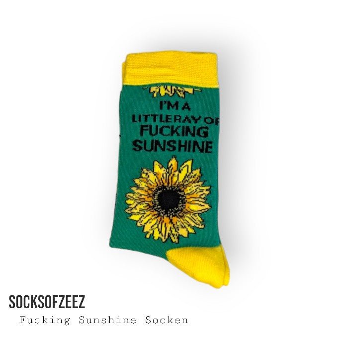 F. Sunshine Blumen Socken, Einheitsgröße: 36 - 42 - Shop of Zeez