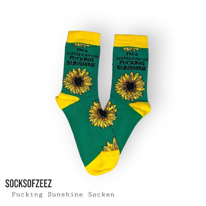 F. Sunshine Blumen Socken, Einheitsgröße: 36 - 42 - Shop of Zeez