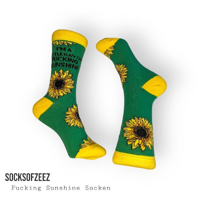 F. Sunshine Blumen Socken, Einheitsgröße: 36 - 42 - Shop of Zeez