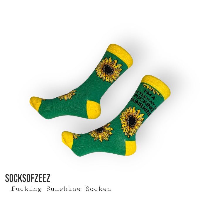 F. Sunshine Blumen Socken, Einheitsgröße: 36 - 42 - Shop of Zeez