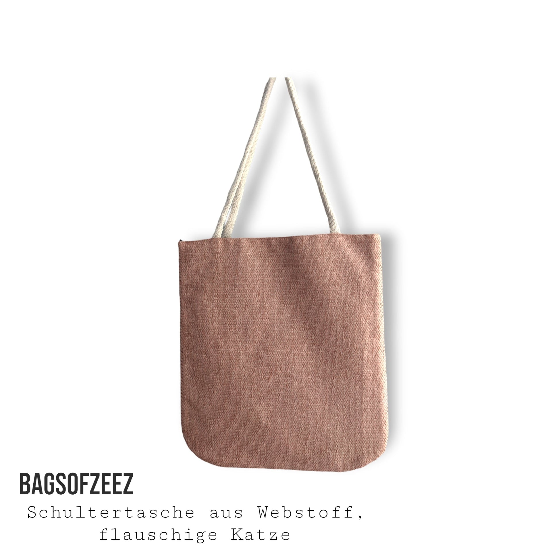 flauschige Katze Schultertasche - Shop of Zeez