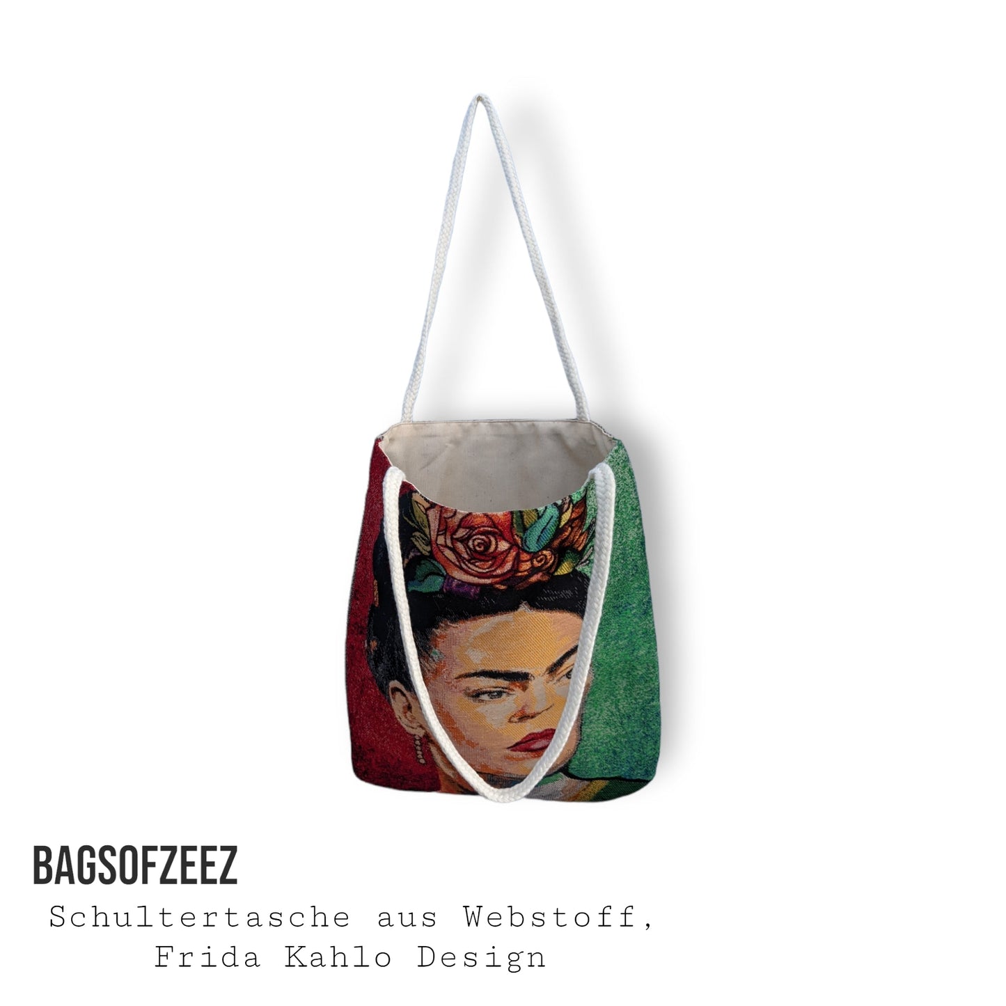 Frida Kahlo Design Schultertasche - Shop of Zeez