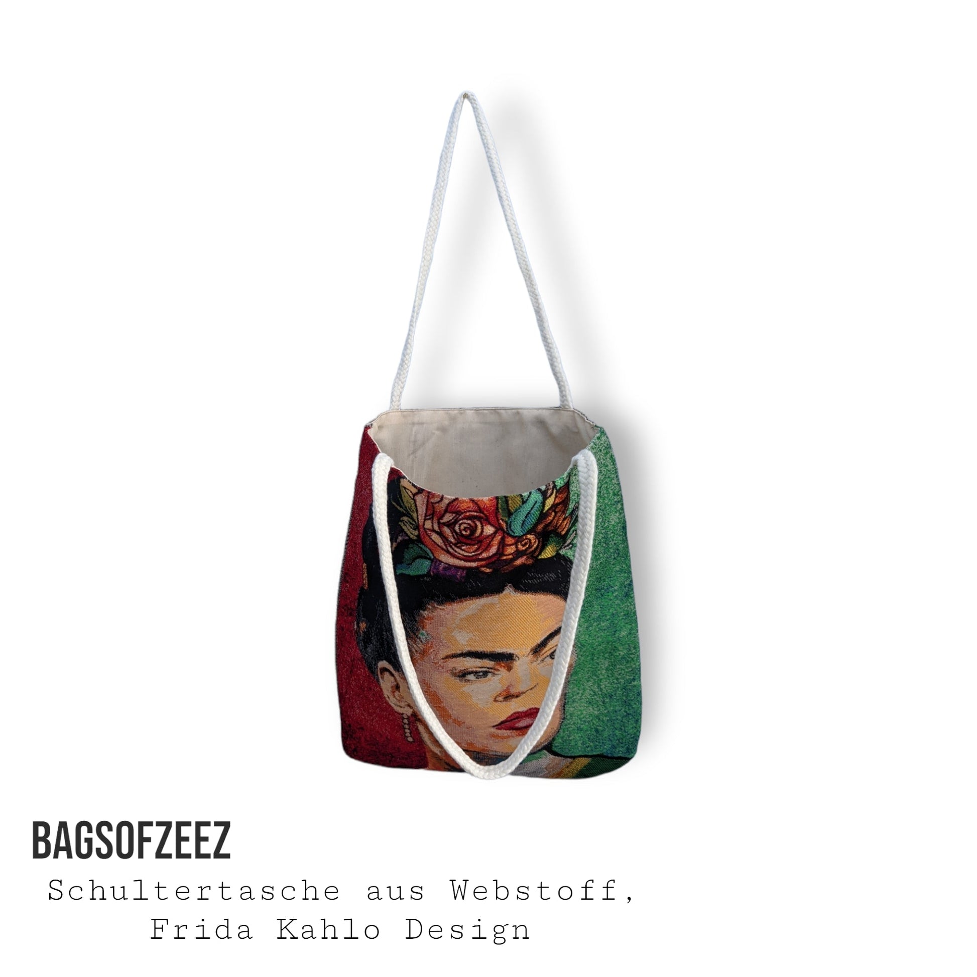 Frida Kahlo Design Schultertasche - Shop of Zeez