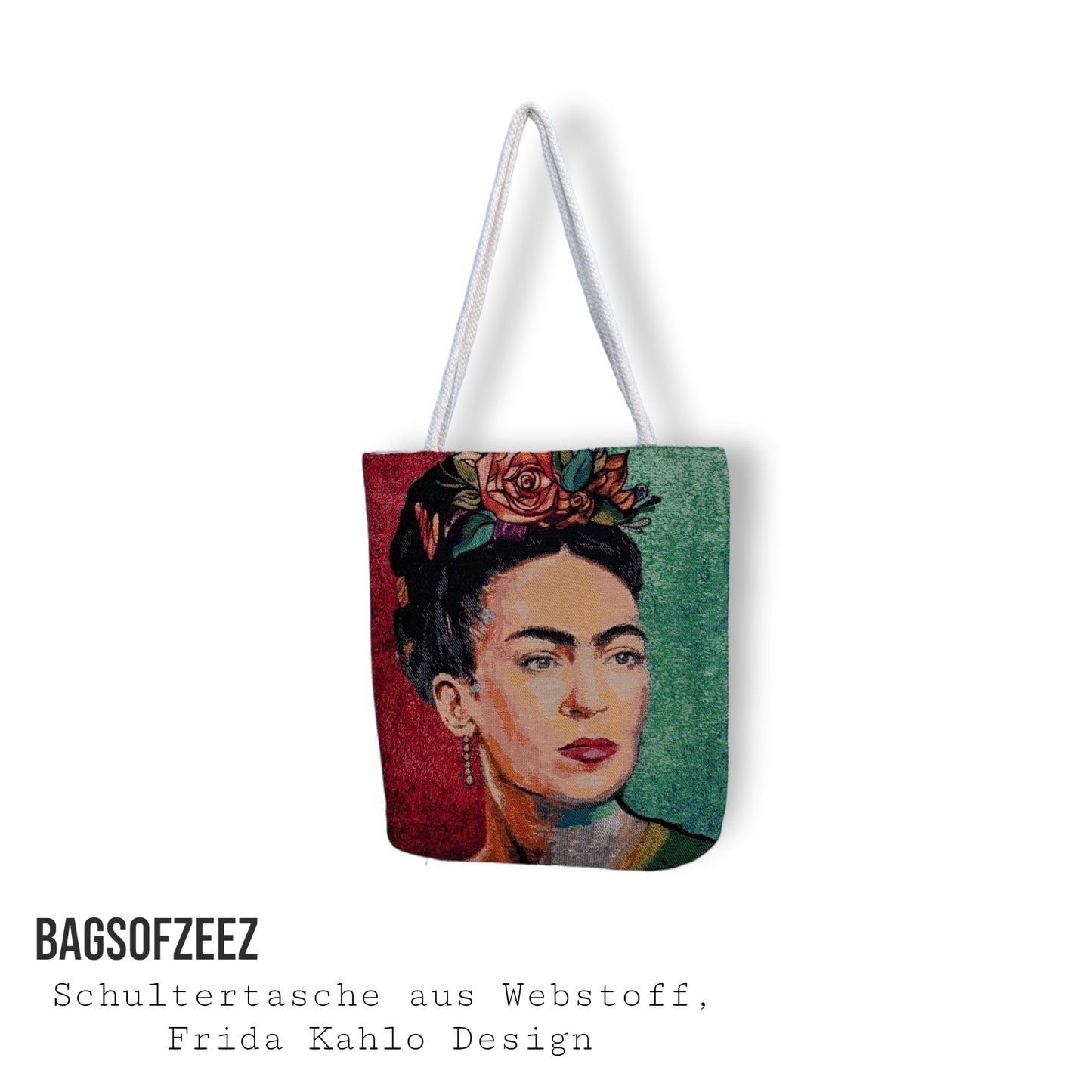 Frida Kahlo Design Schultertasche - Shop of Zeez