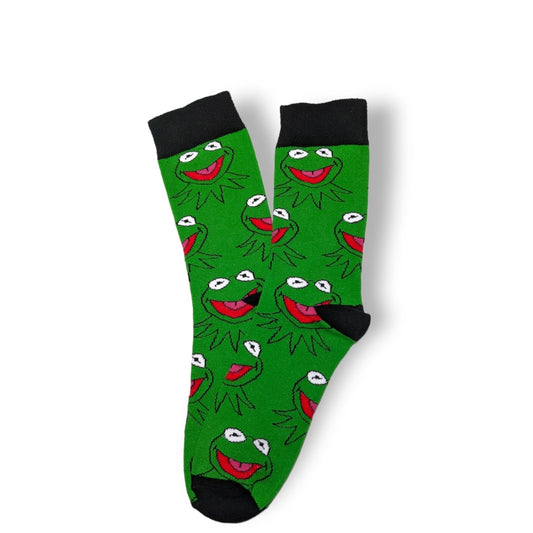 grün Kermit Socken, Einheitsgröße: 37 - 44 - Shop of Zeez