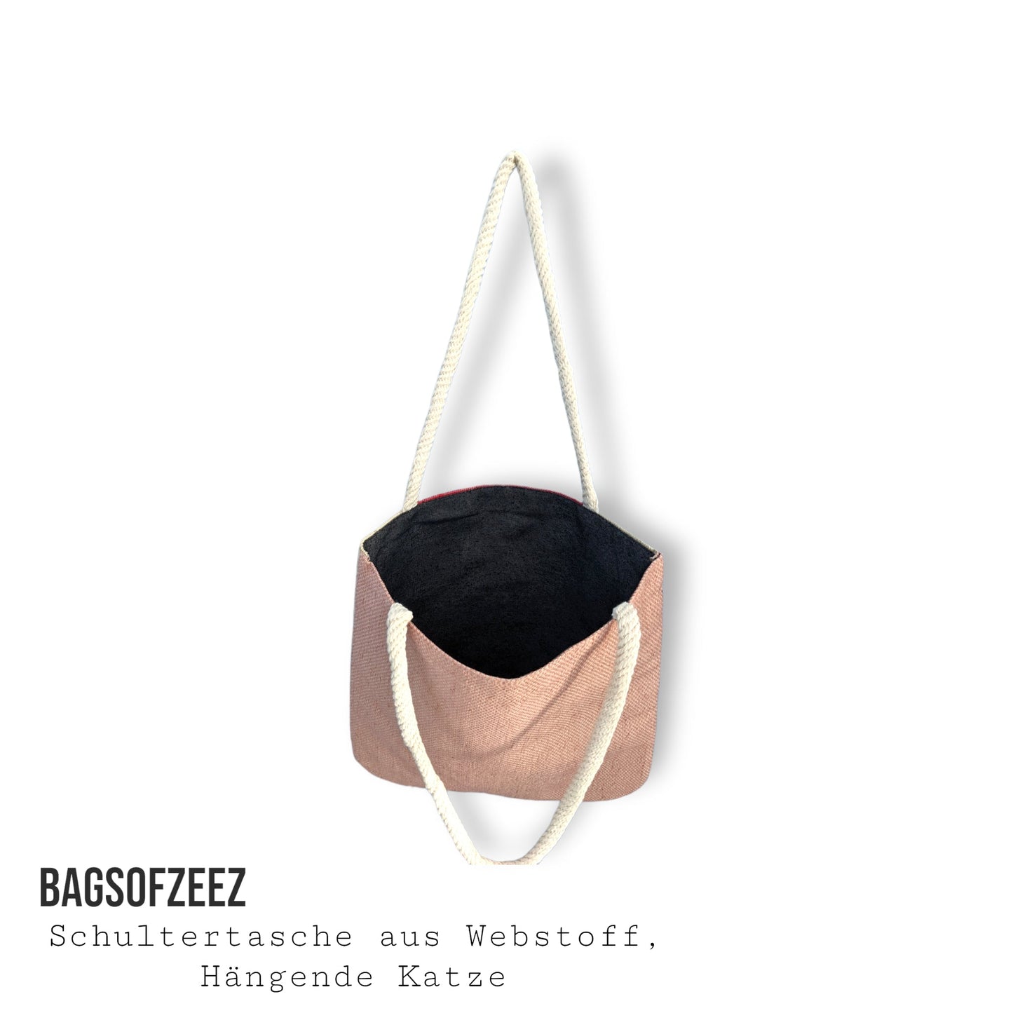 hängende Katze Schultertasche - Shop of Zeez