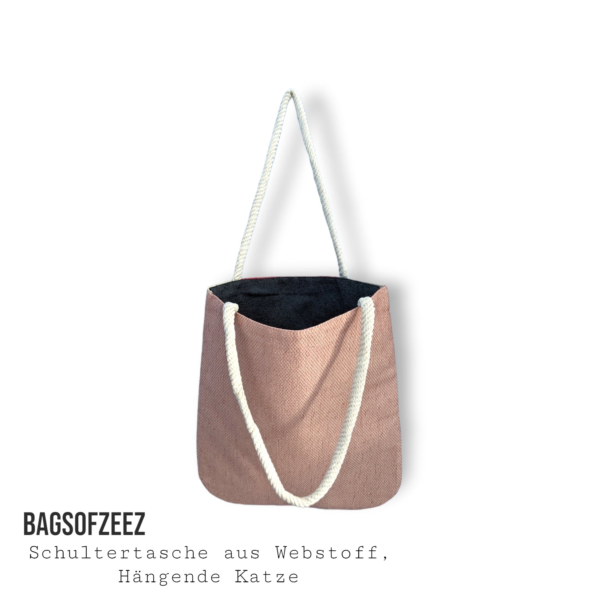 hängende Katze Schultertasche - Shop of Zeez