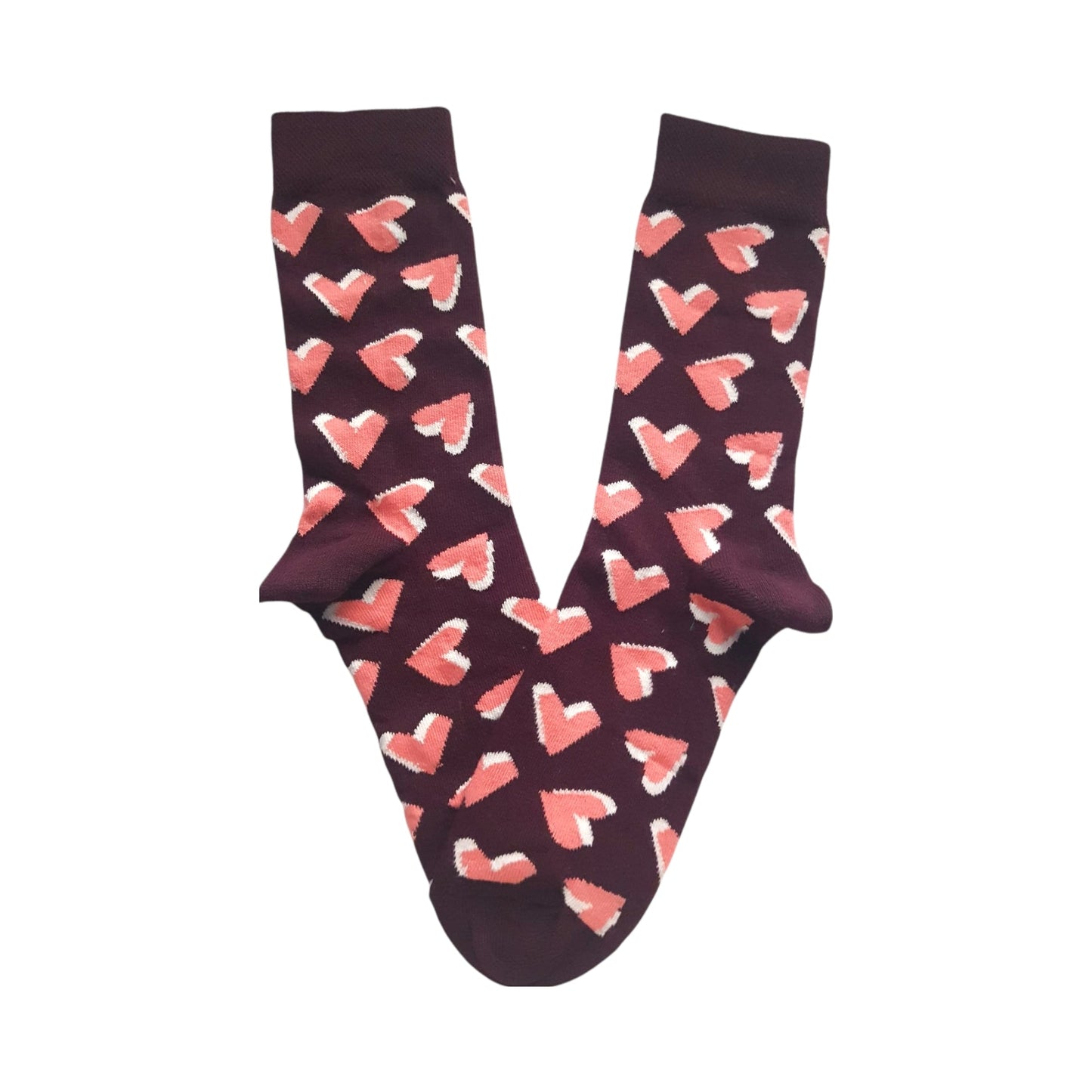 Herz Design Socken, Einheitsgröße EU 36 - 42 - Shop of Zeez