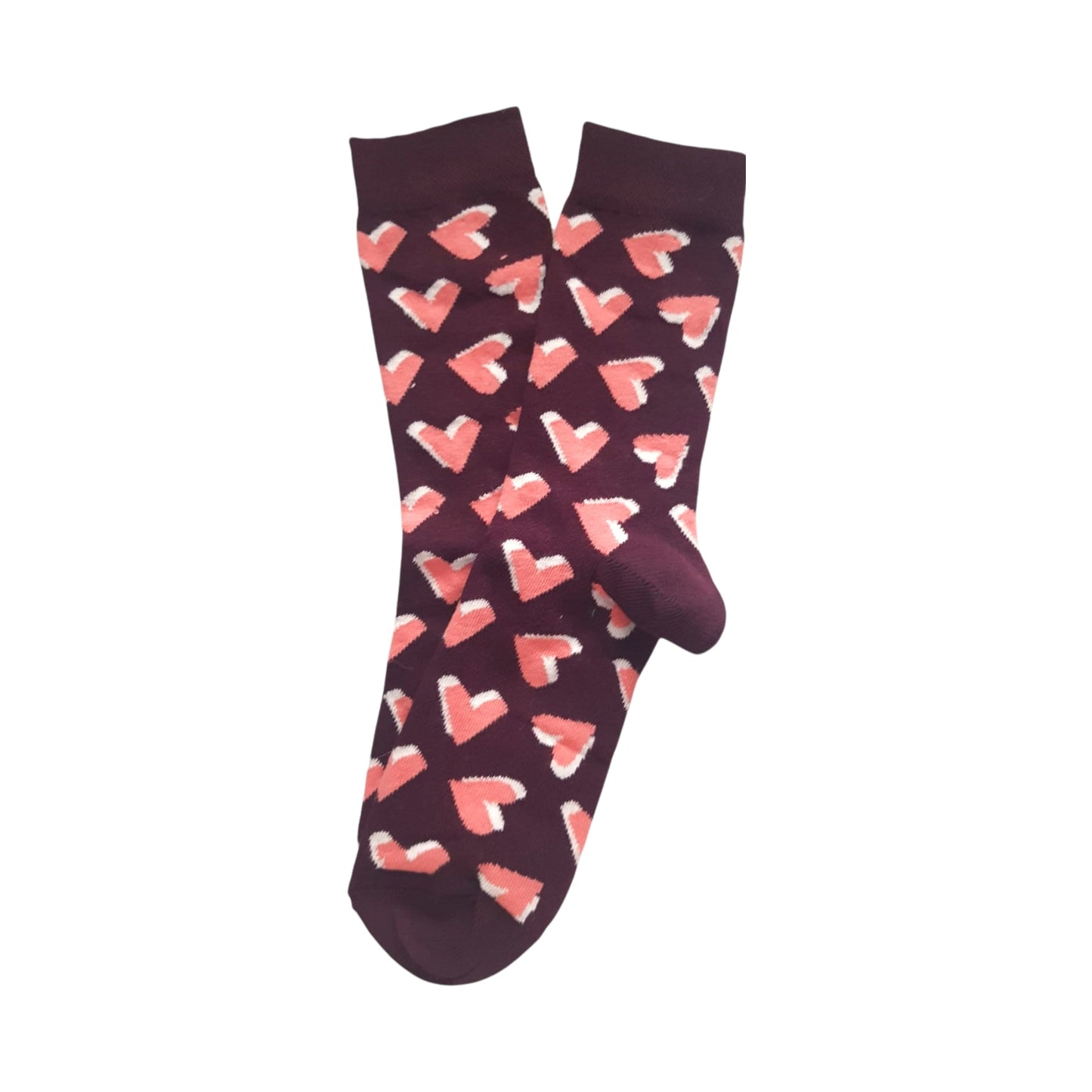 Herz Design Socken, Einheitsgröße EU 36 - 42 - Shop of Zeez