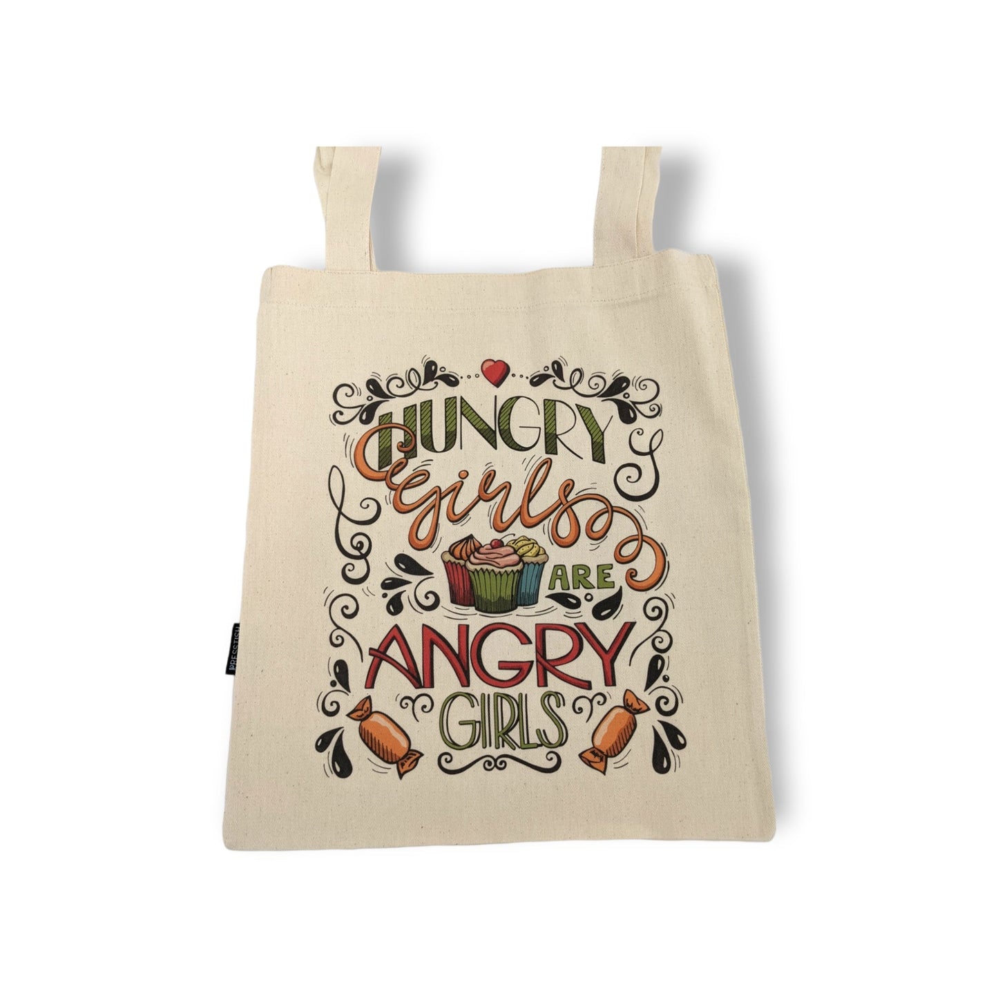 Hungry Girls Angry Girls Baumwolltasche - Shop of Zeez