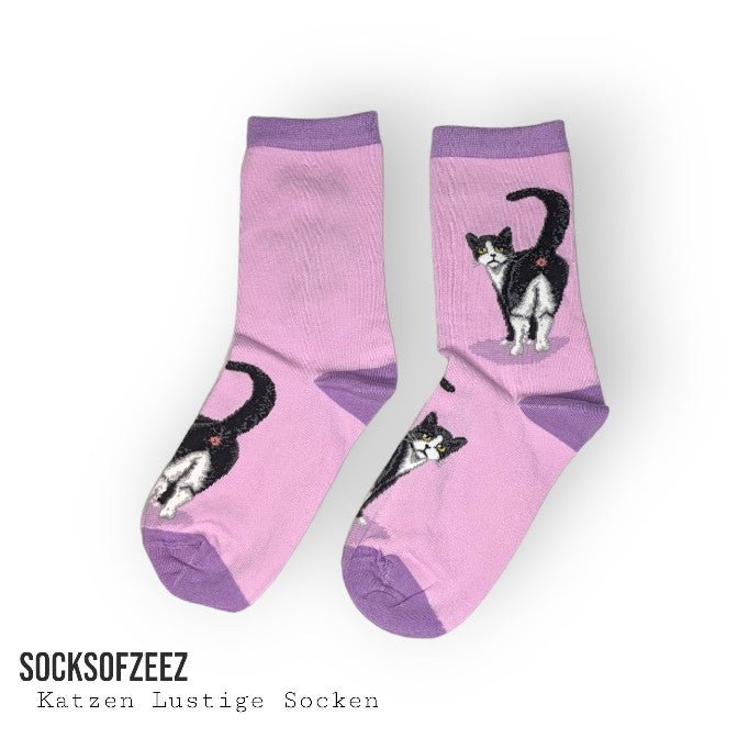 Katzen Lustige Socken - Shop of Zeez