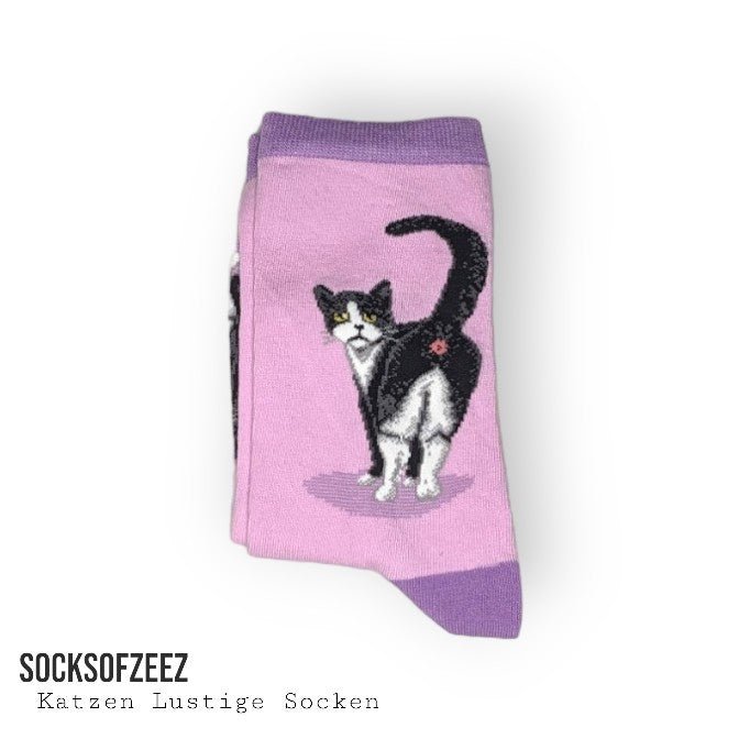 Katzen Lustige Socken - Shop of Zeez