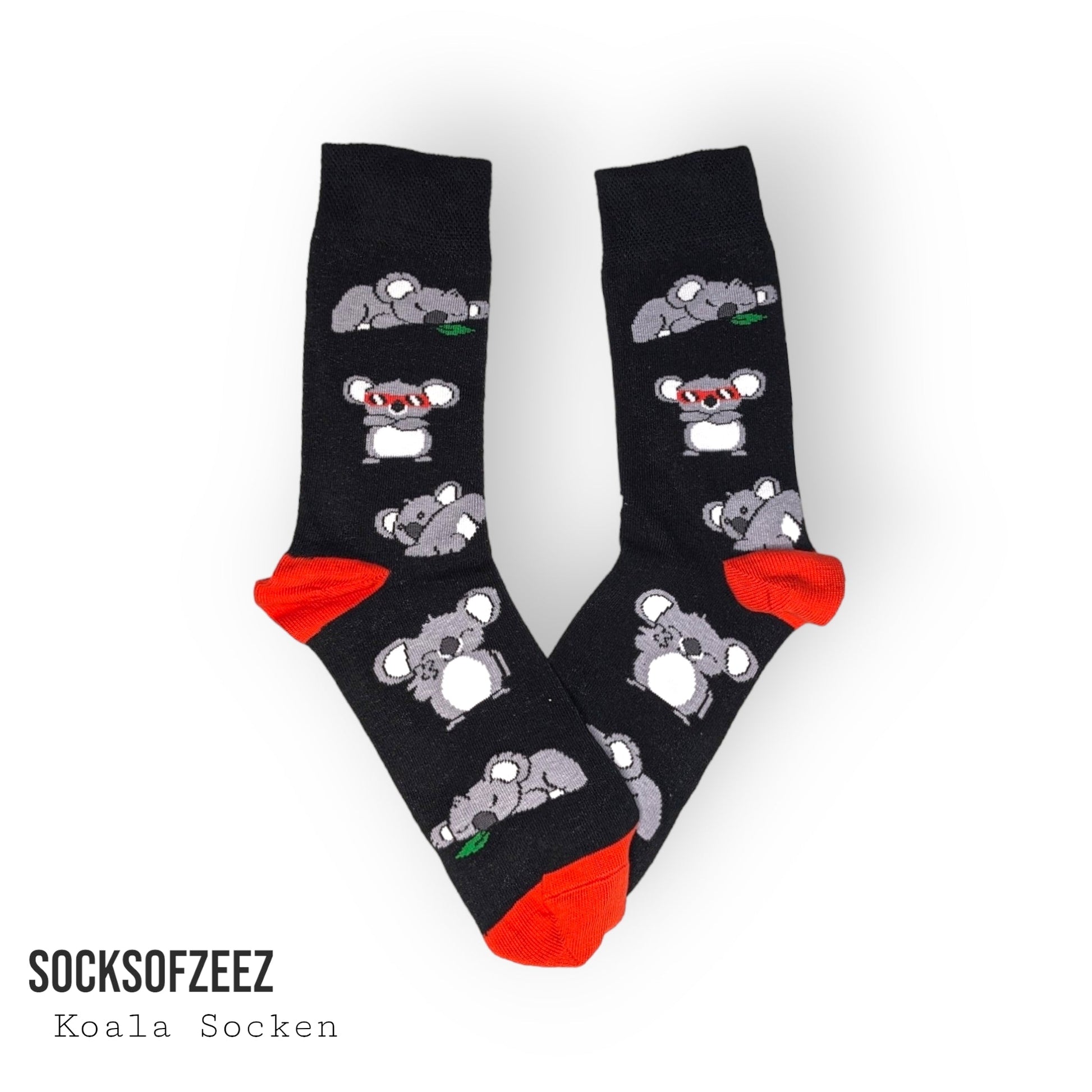 Koala Sportsocken - schwarz - Shop of Zeez