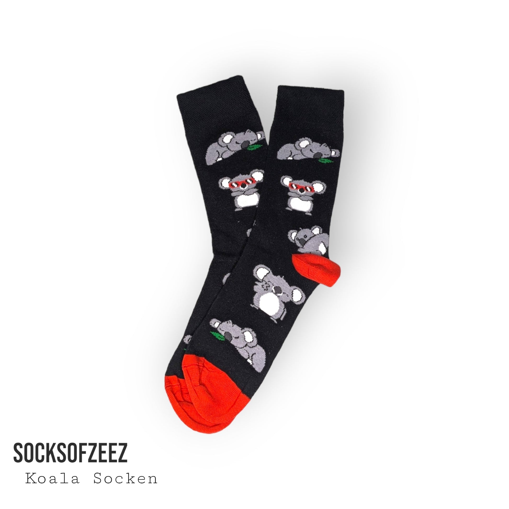 Koala Sportsocken - schwarz - Shop of Zeez