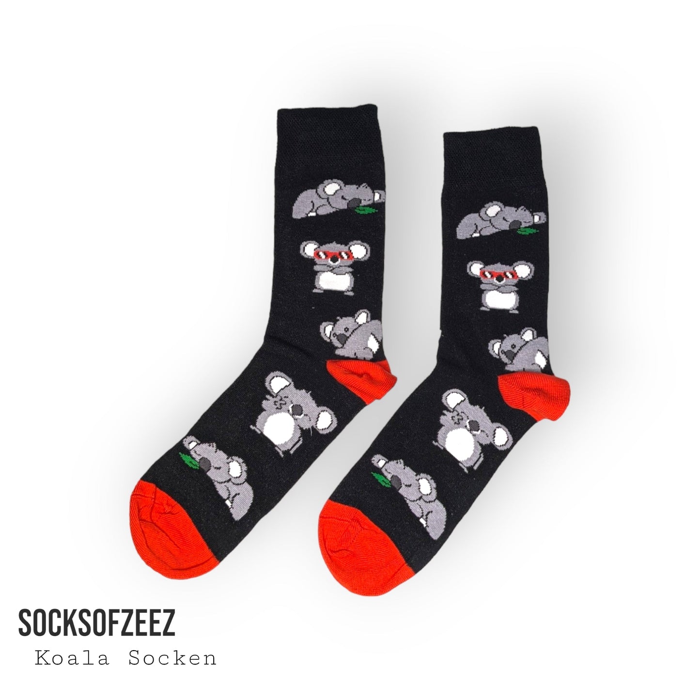 Koala Sportsocken - schwarz - Shop of Zeez