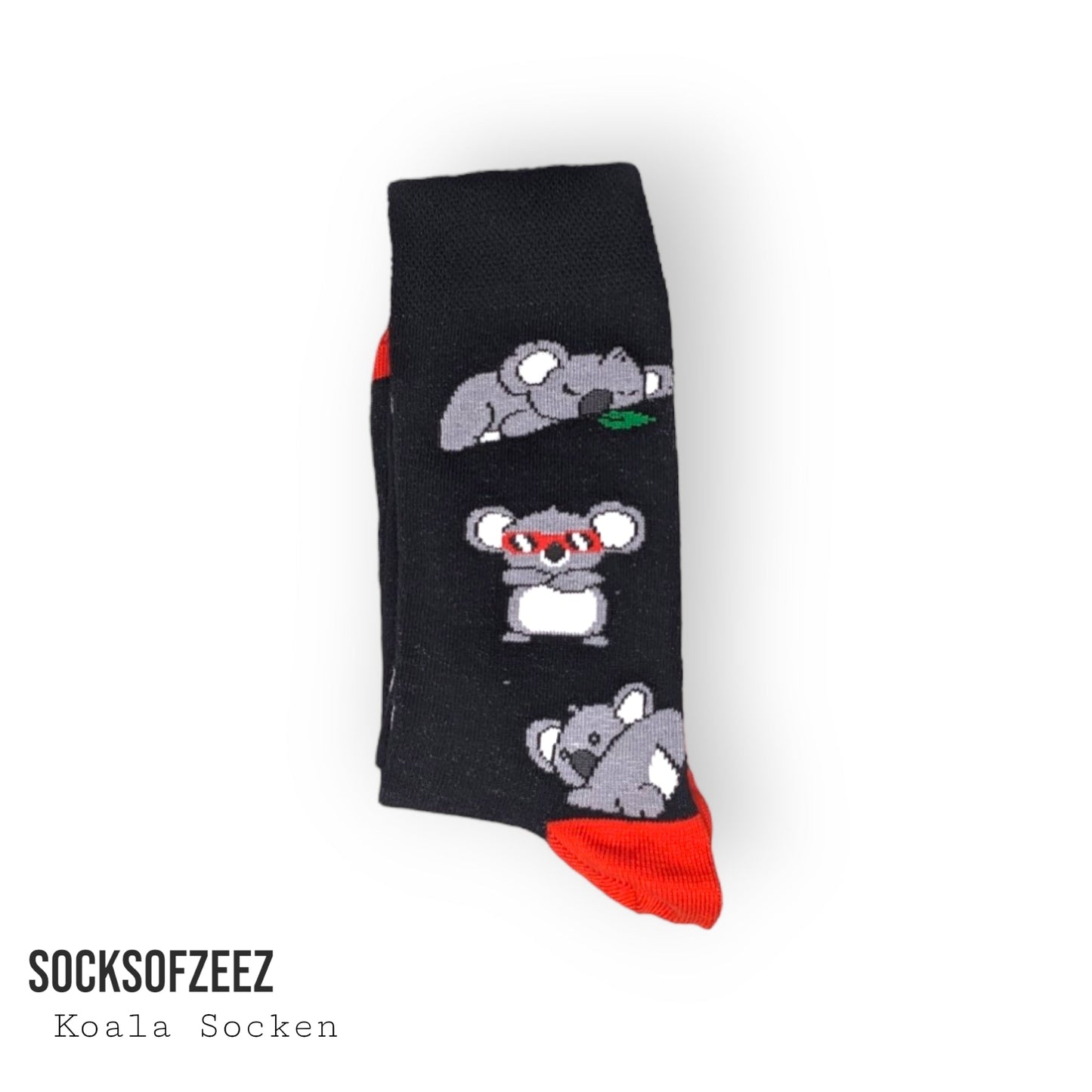 Koala Sportsocken - schwarz - Shop of Zeez