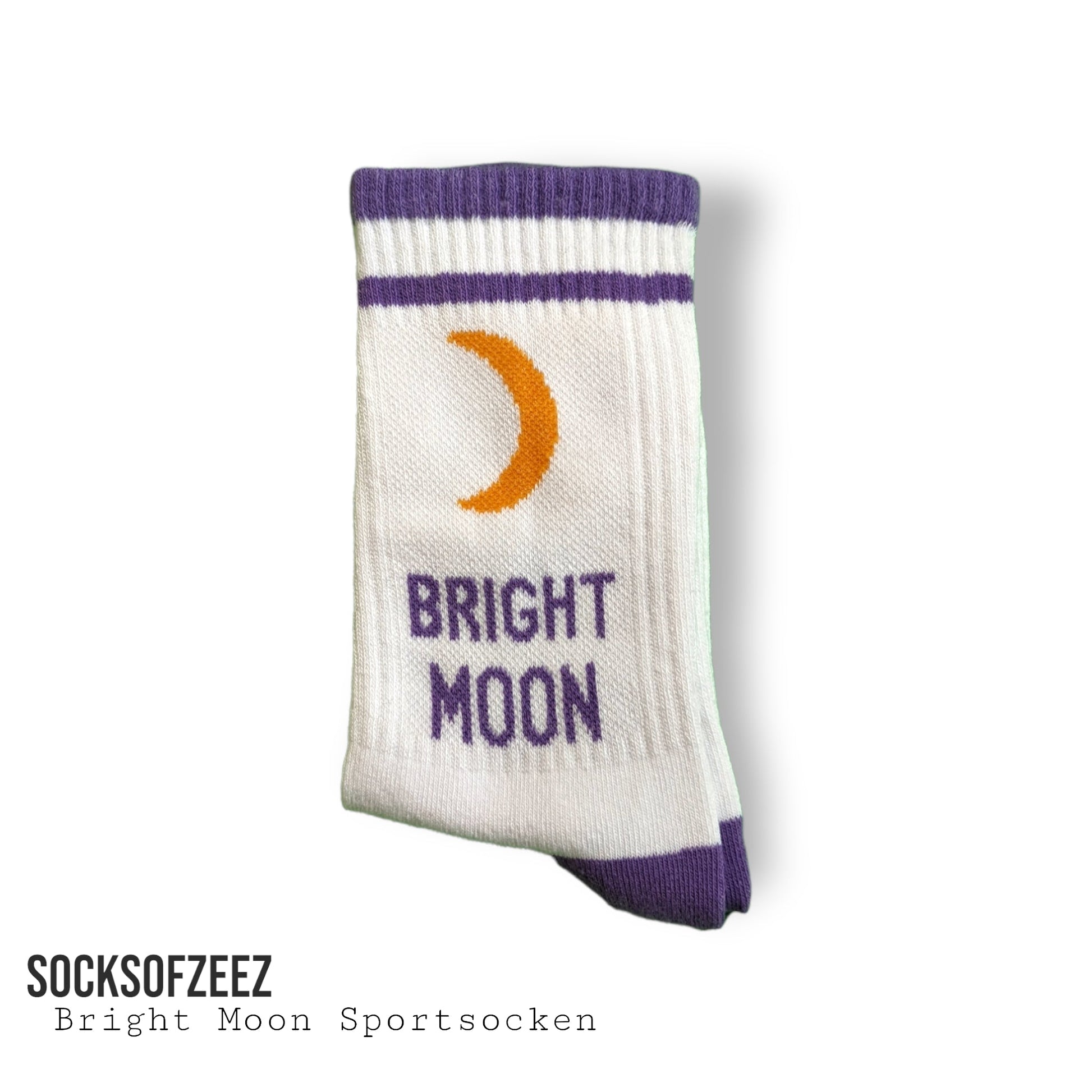 lila Bright Moon Sportsocken - Shop of Zeez