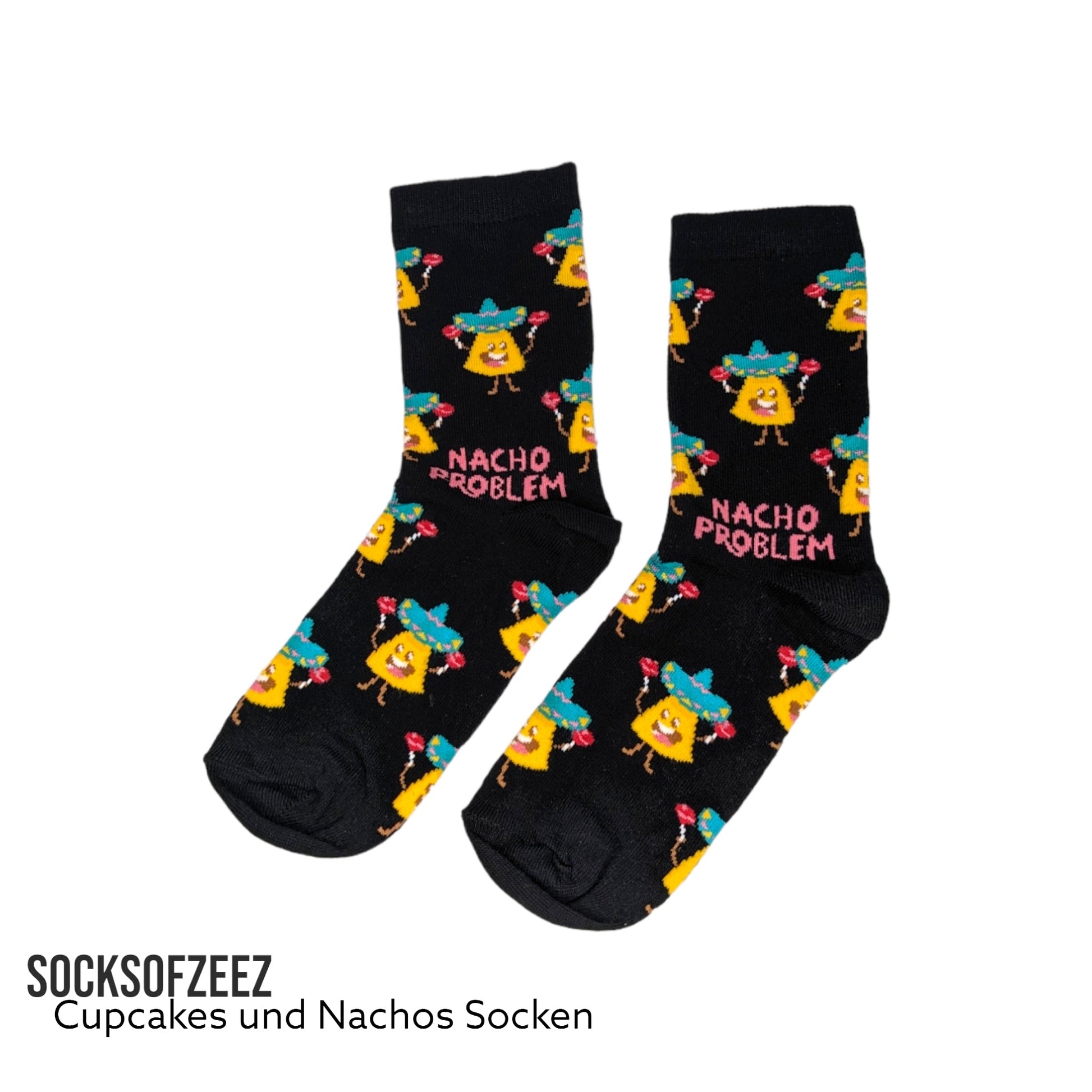 Nacho Probleme Lustige Socken - Shop of Zeez