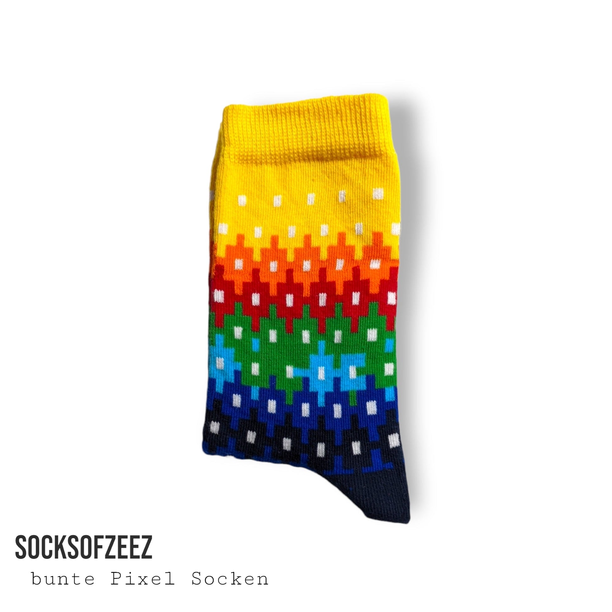 Pixel Socken - bunte - Shop of Zeez