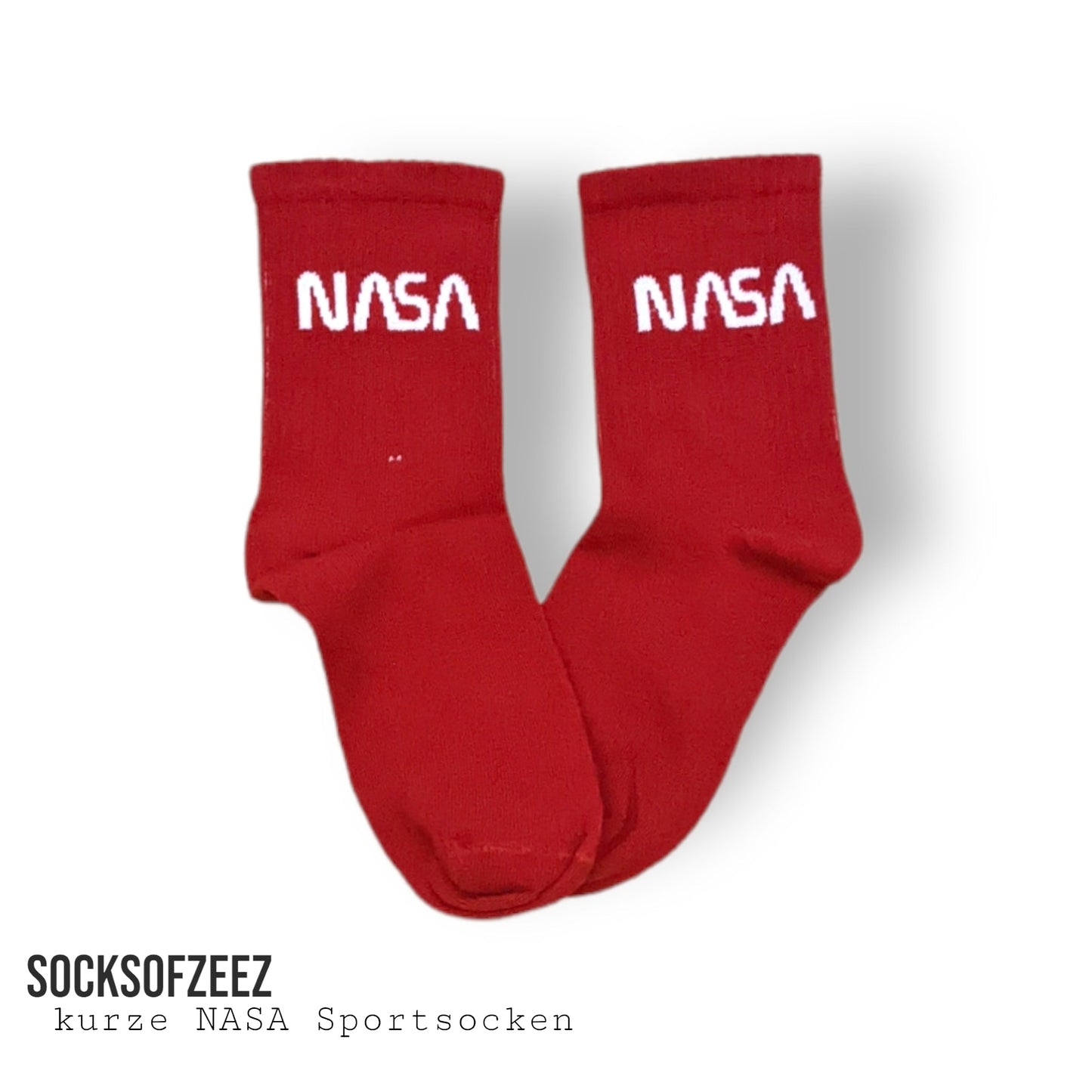 rot Nasa Socken - Shop of Zeez