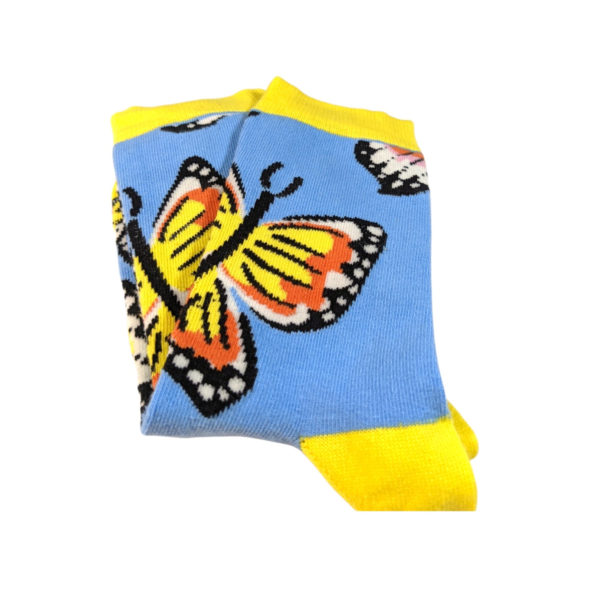 Schmetterling Socken, Einheitsgröße: 36 - 42 - Shop of Zeez