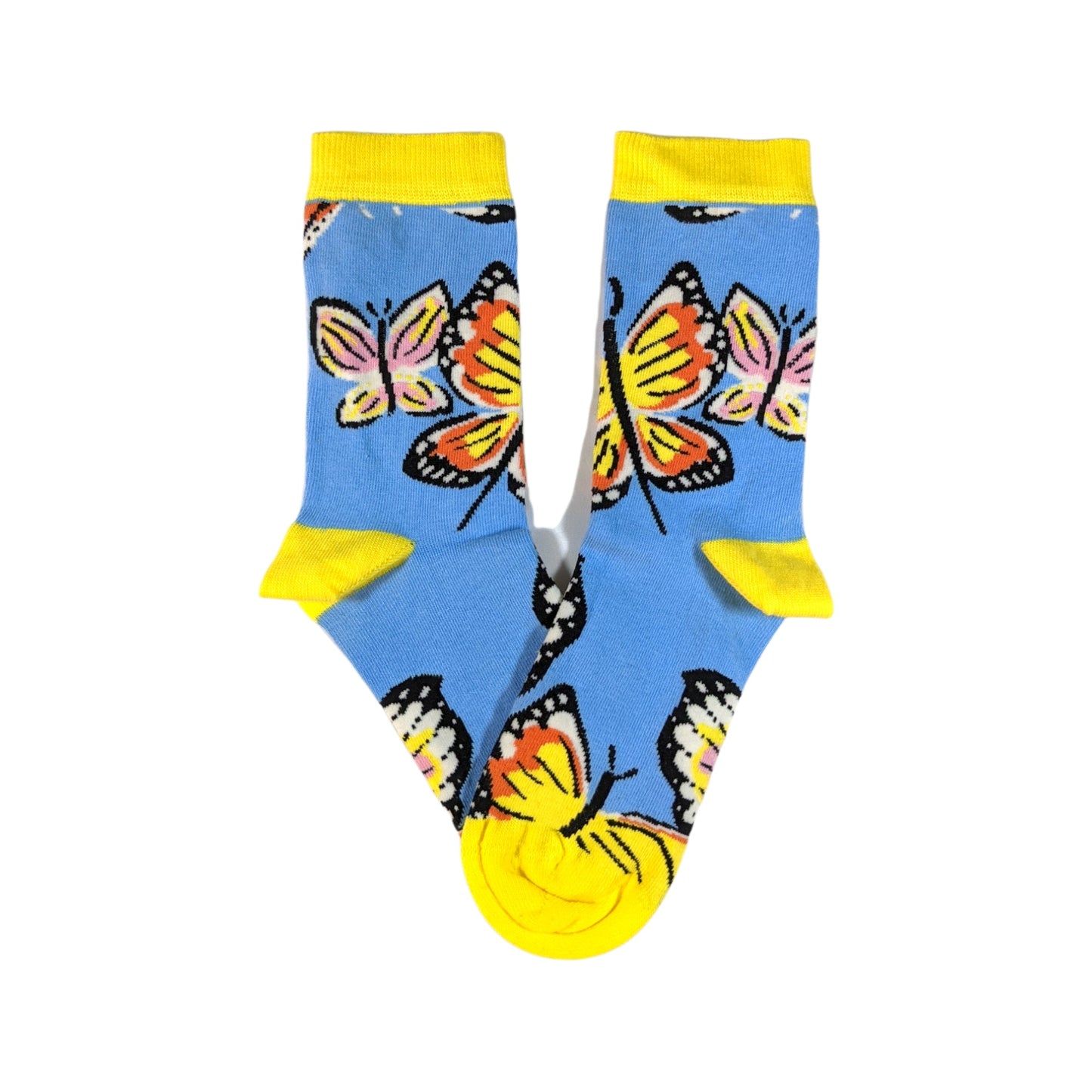 Schmetterling Socken, Einheitsgröße: 36 - 42 - Shop of Zeez