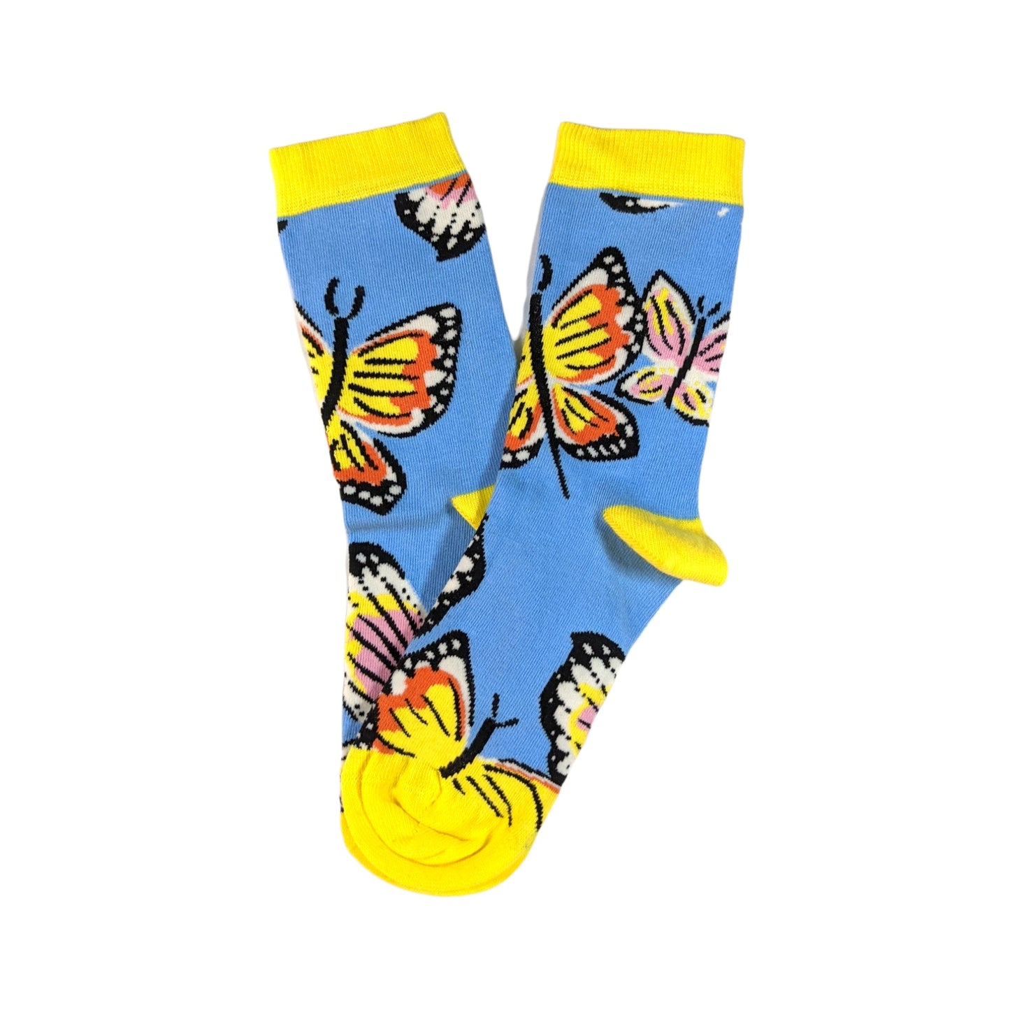 Schmetterling Socken, Einheitsgröße: 36 - 42 - Shop of Zeez