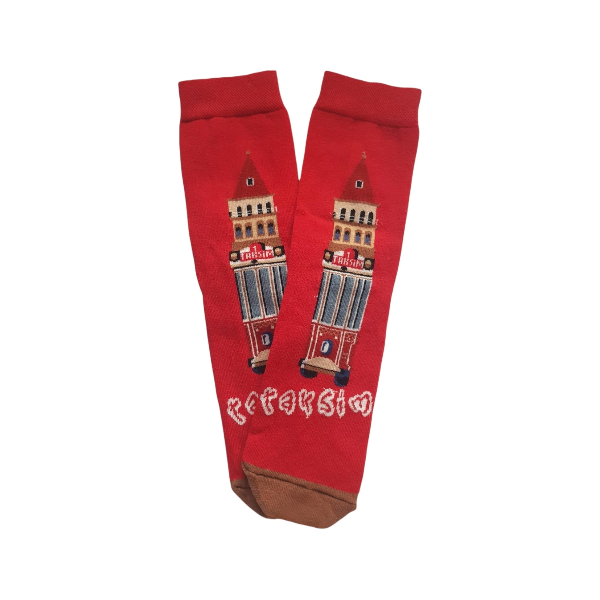 Taksim Design Socken, Einheitsgröße EU 36 - 42 - Shop of Zeez