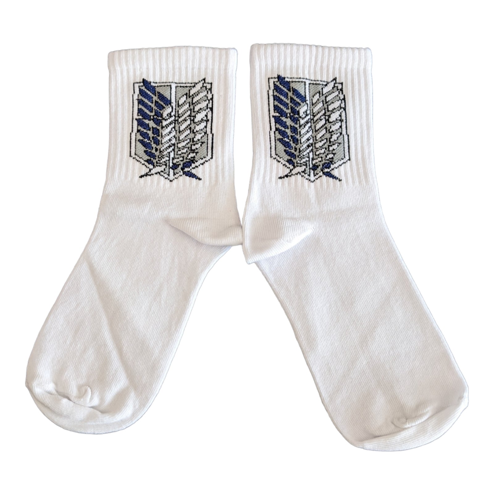 weiß Attack on Titan Socken - Shop of Zeez