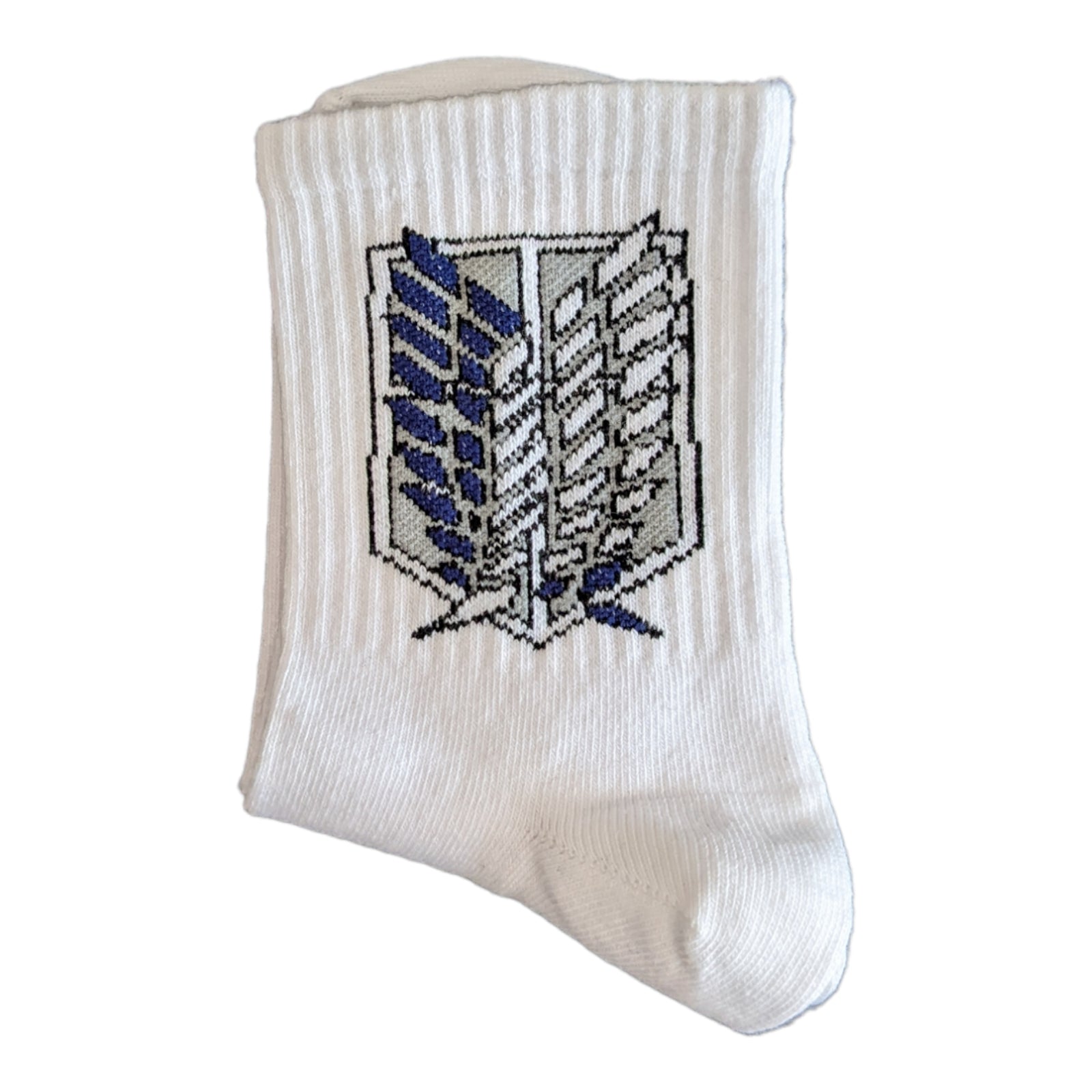 weiß Attack on Titan Socken - Shop of Zeez