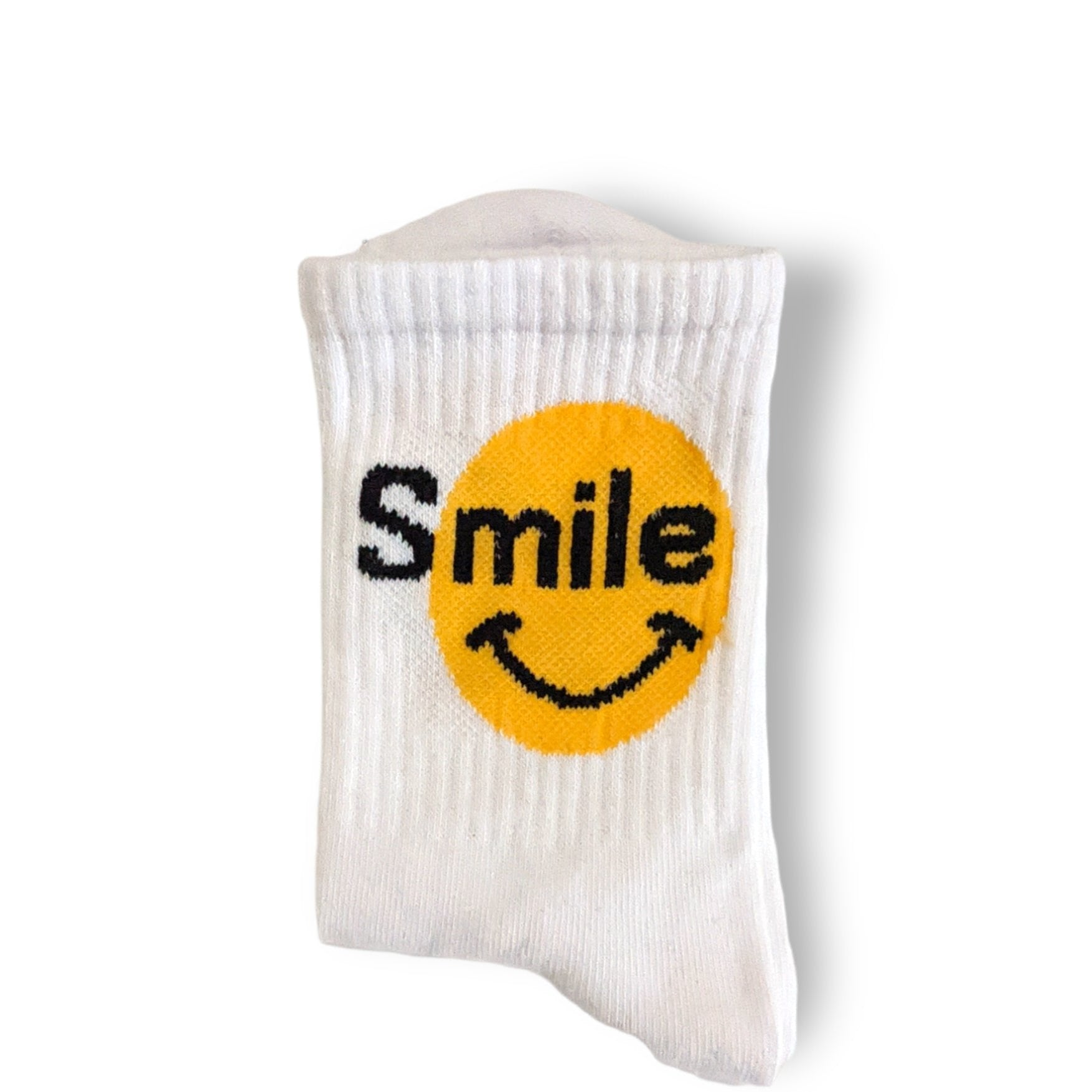 weiß Smiley Tennissocken - Shop of Zeez